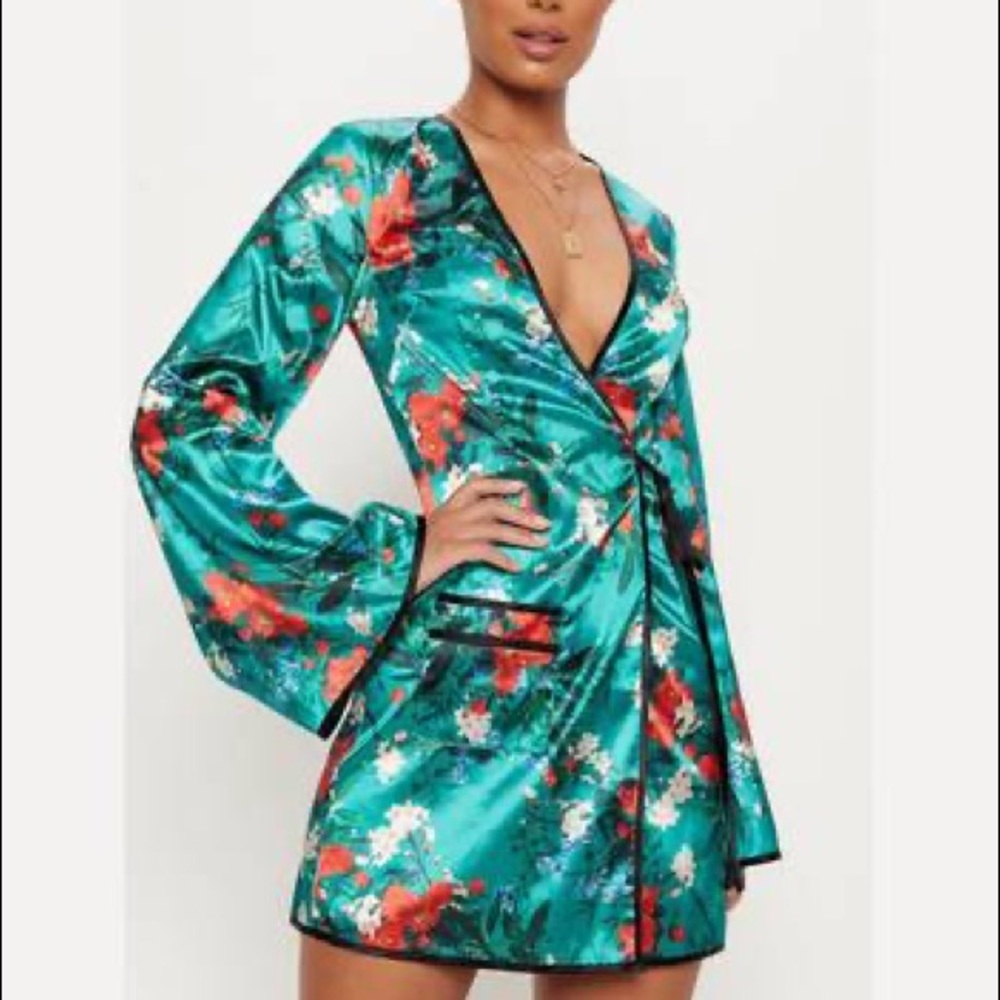 Pretty little thing  mini wrab dress